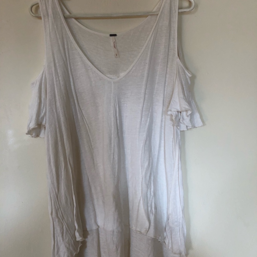 Free People cold shoulder top